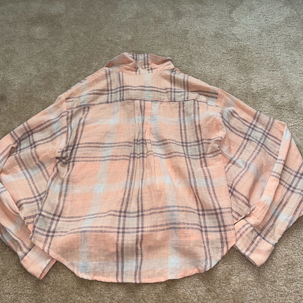 Free people cropped button down - Picture 4 of 4